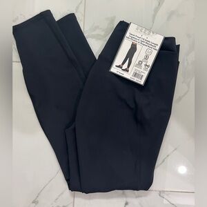 NWT Brand New Blue Black Leggings with Pockets